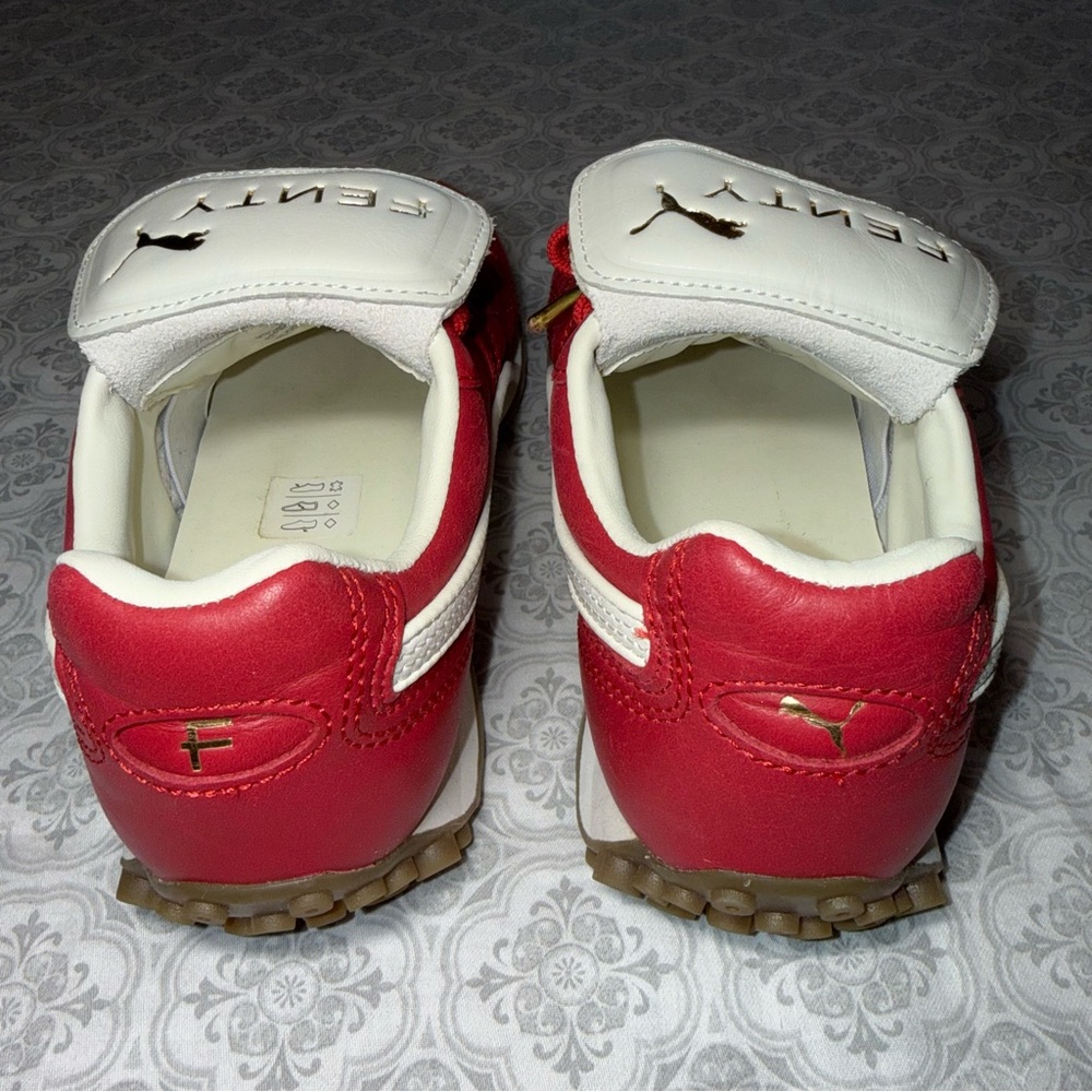 Women's PUMA Fenty (Rihanna) *Avanti L 'Club Red' Size 6 - Picture 9 of 15